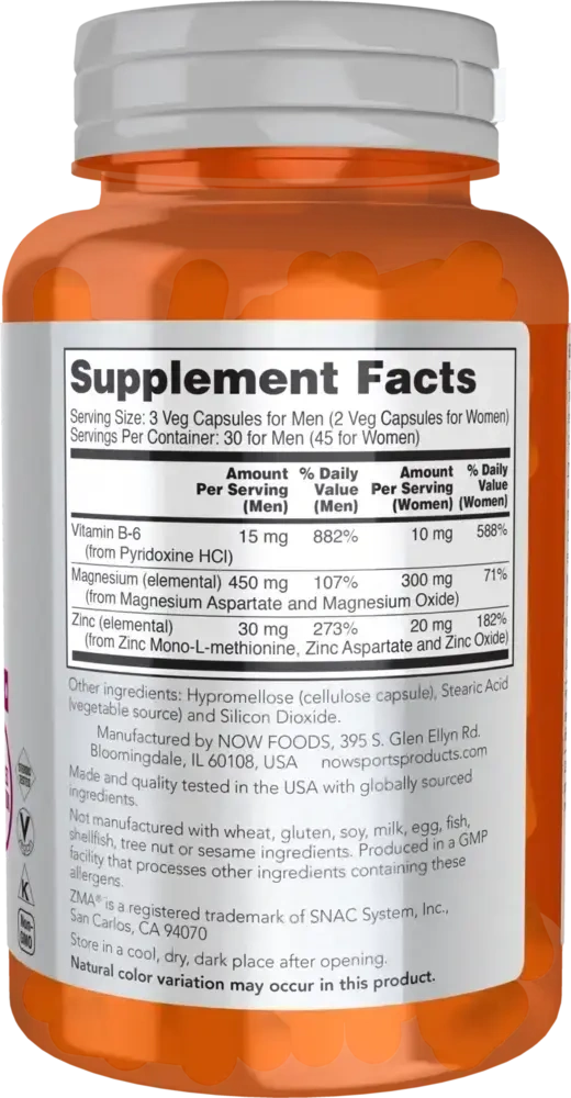 Product image for ZMA 800mg.