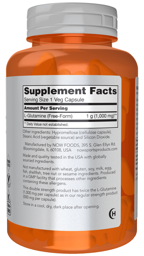 Product image for L-Glutamine 1000mg.