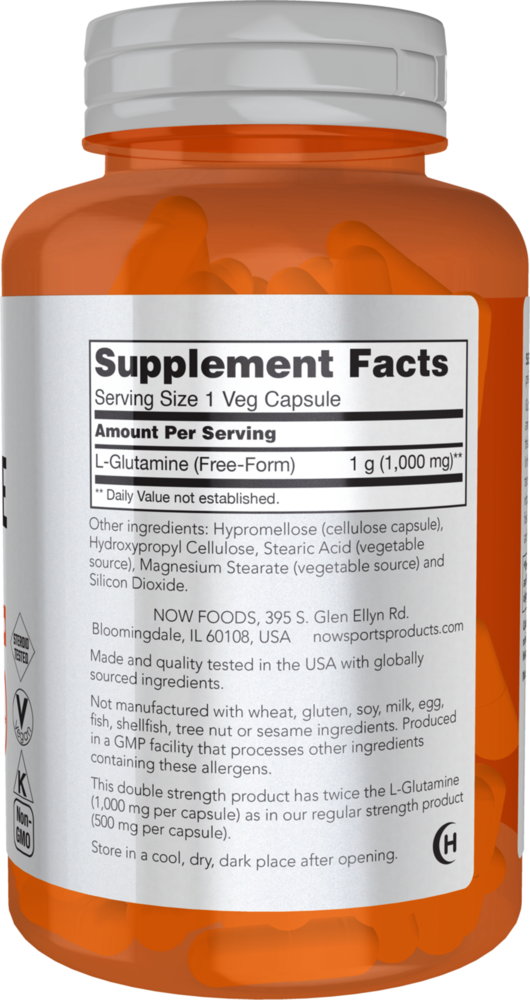 Product image for L-Glutamine 1000mg.