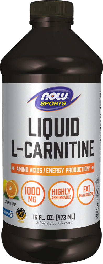 Product image for L-Carnitine Liquid Citrus Flavor 1000mg.