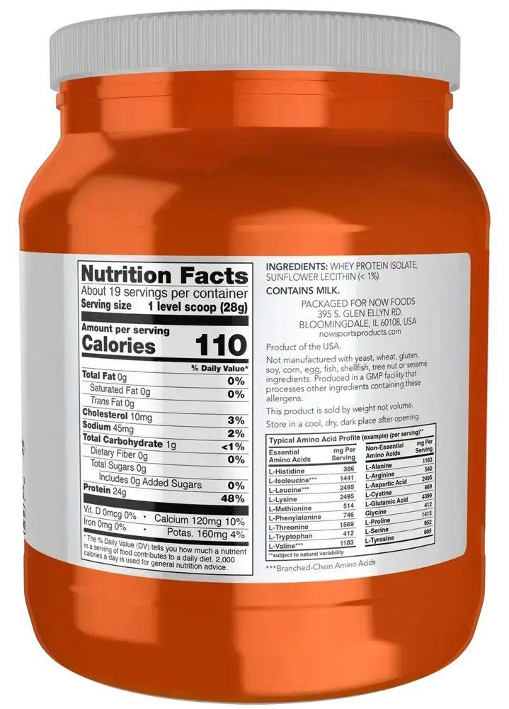 Product image for Whey Protein Isolate Pure.