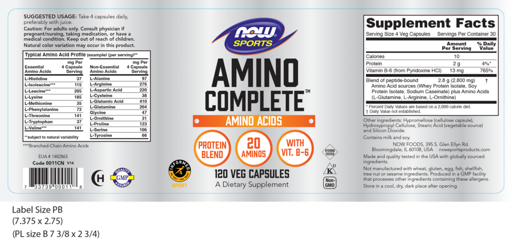 Product image for Amino Complete.