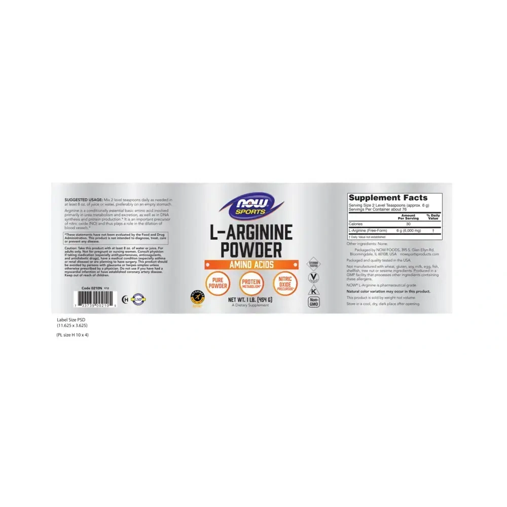 Product image for L-Arginine Powder.