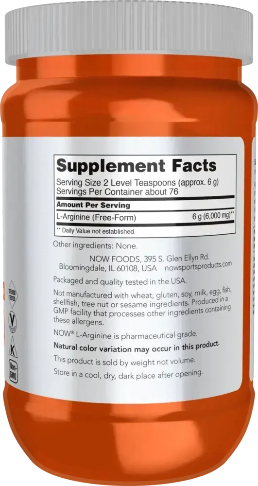 Product image for L-Arginine Powder.