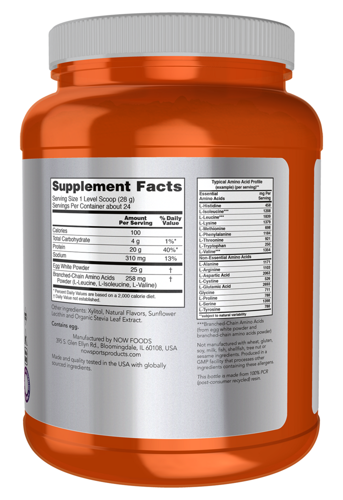 Product image for Eggwhite Protein Vanilla Creme.
