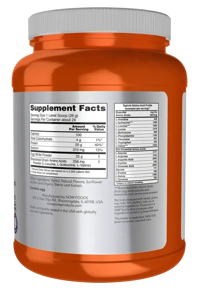 Product image for Eggwhite Protein Vanilla Creme.