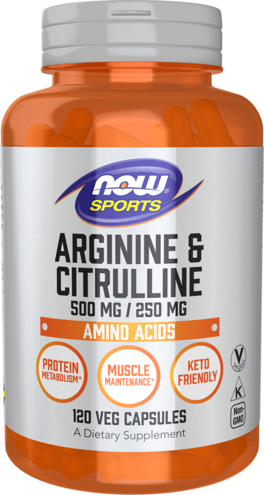 Product image for Arginine 500mg Citrulline 250mg.