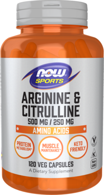 Arginine 500mg Citrulline 250mg