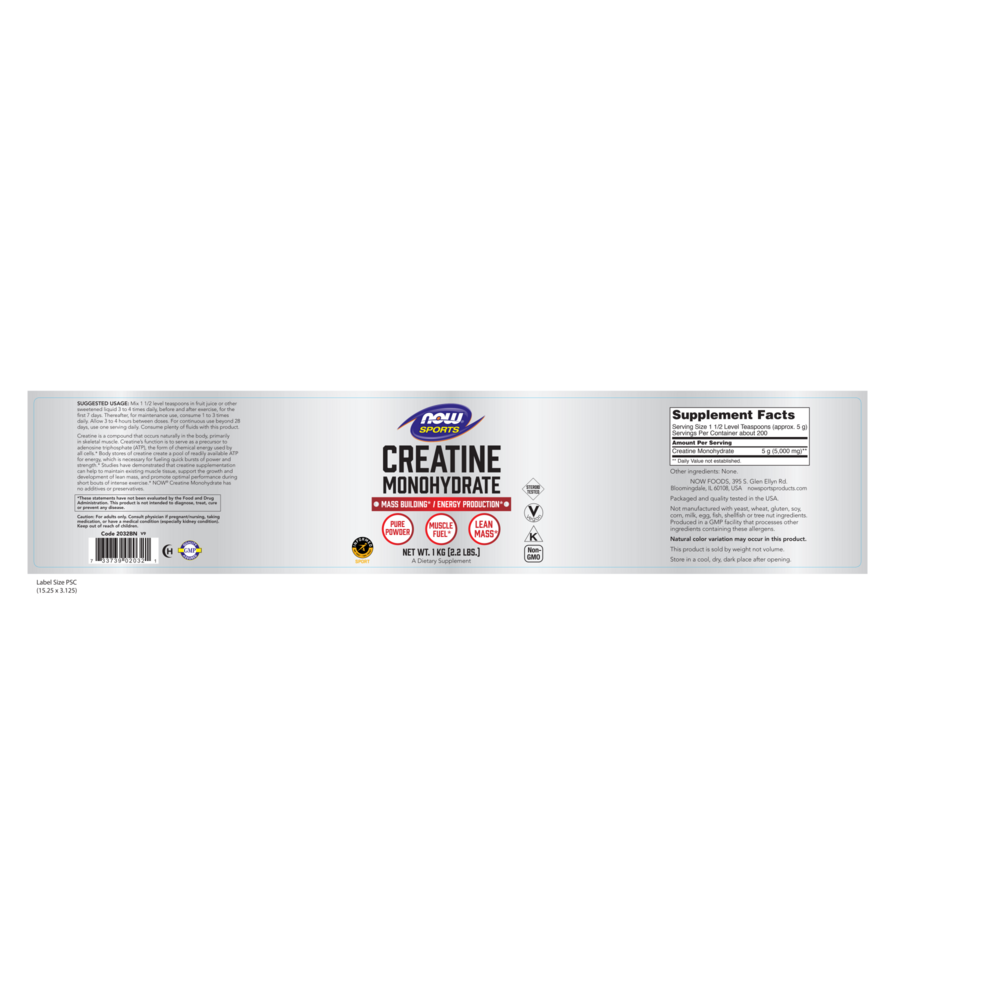 Product image for Creatine Powder Pure.