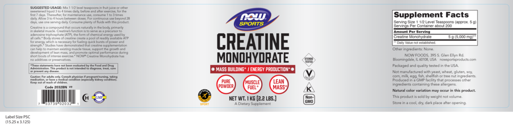 Product image for Creatine Powder Pure.