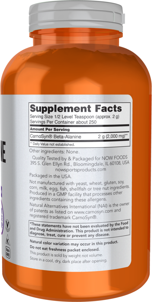 Product image for Beta Alanine Powder.