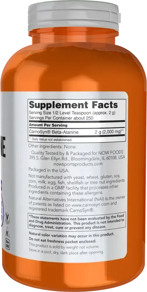 Product image for Beta Alanine Powder.