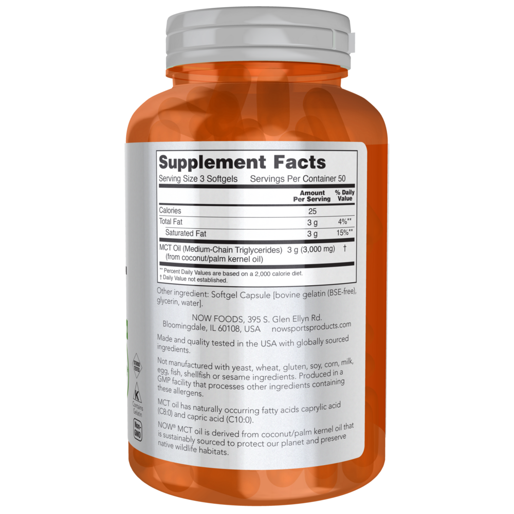Product image for MCT Oil 1000mg.