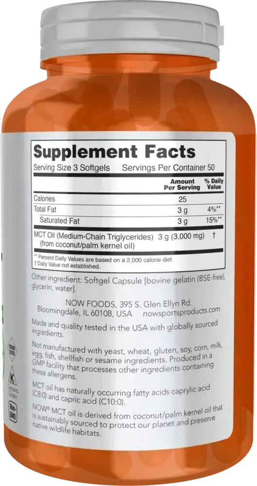 Product image for MCT Oil 1000mg.