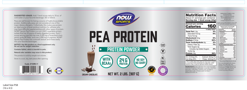 Product image for Pea Protein Chocolate.
