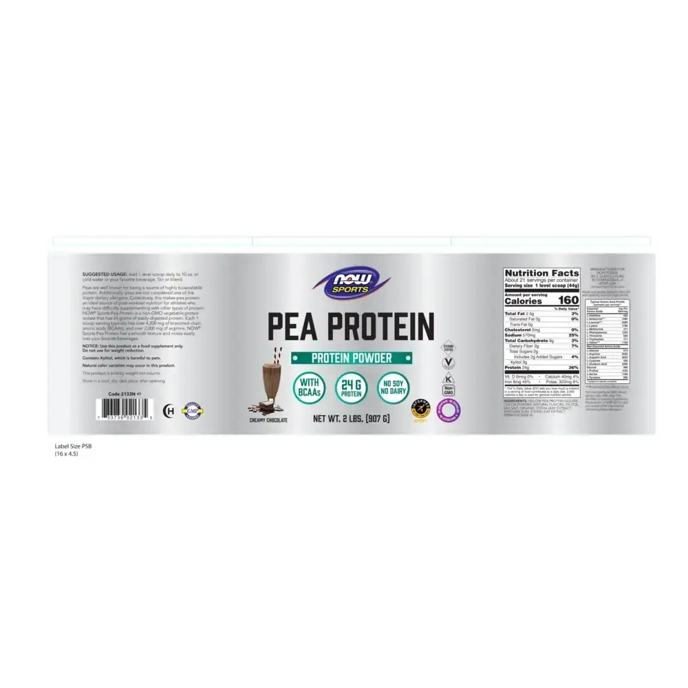 Product image for Pea Protein Chocolate.