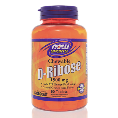 D-Ribose 1500mg chewable 90 Chewables