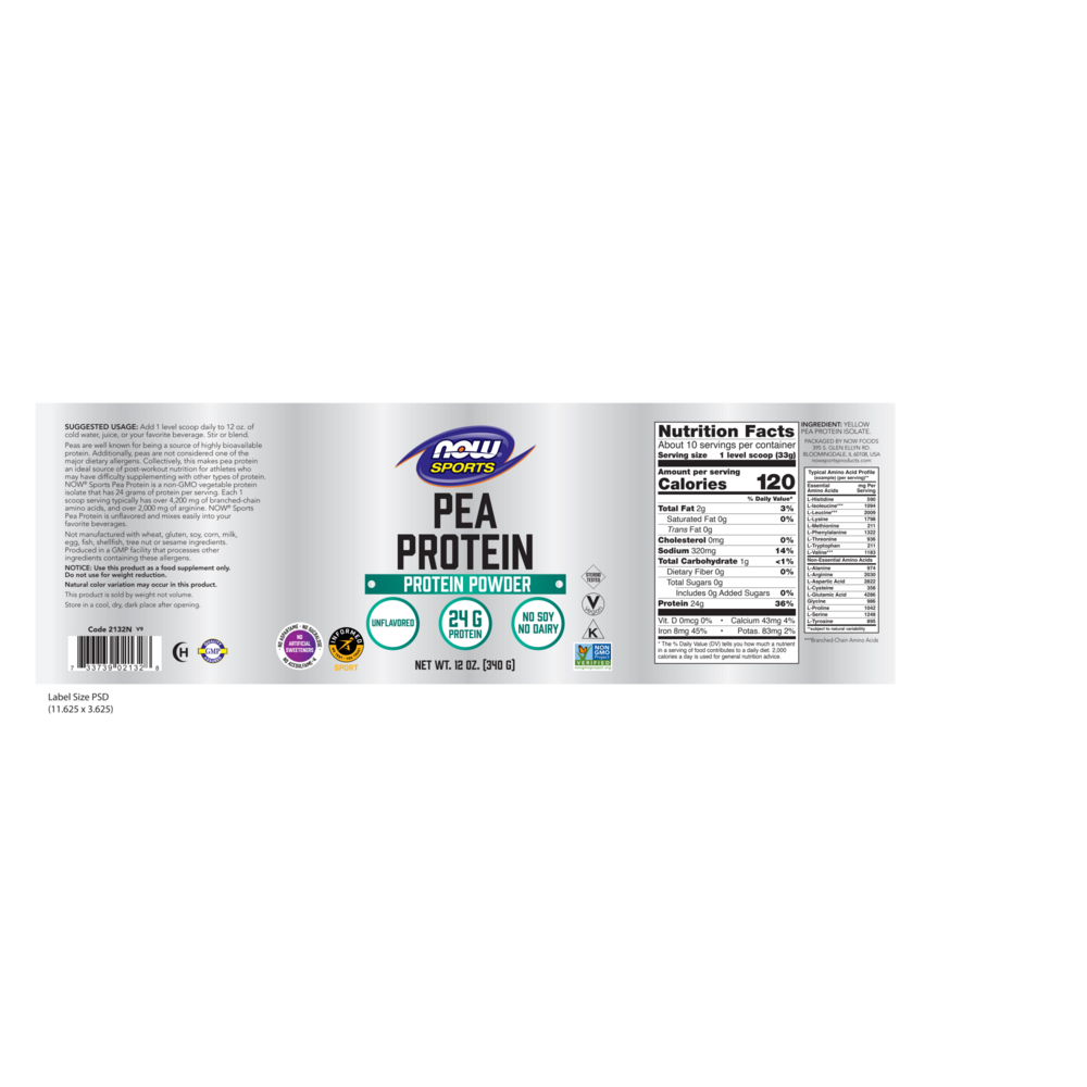 Product image for Pea Protein.