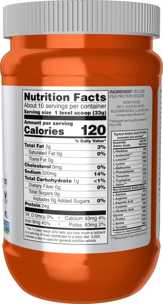 Product image for Pea Protein.