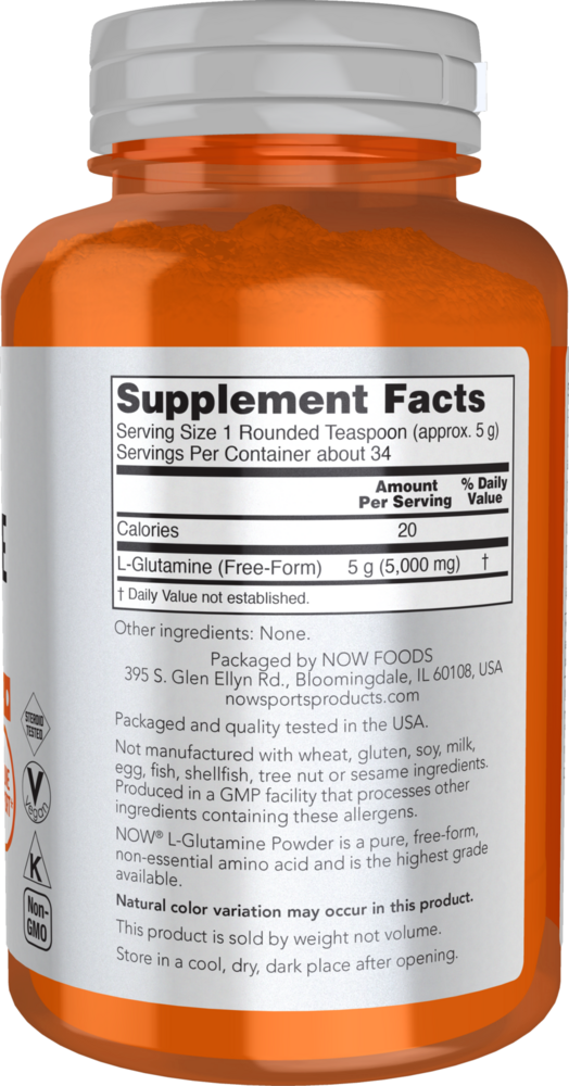 Product image for L-Glutamine Powder.