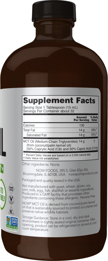 Product image for MCT Oil.