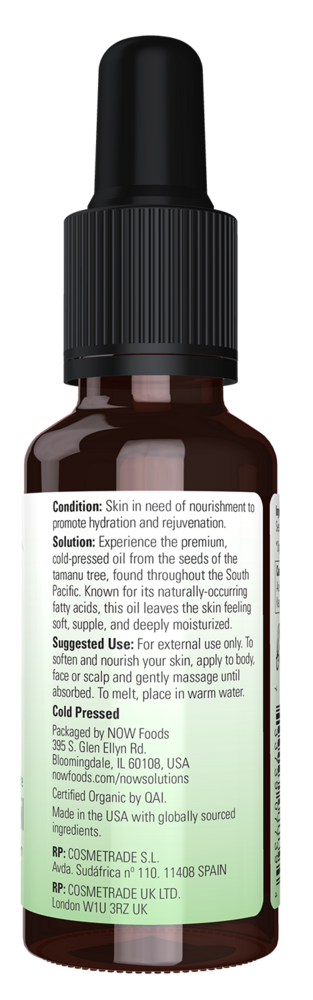 Product image for Tamanu Oil Organic.