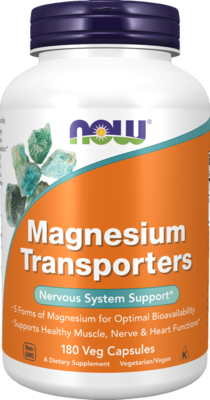 Magnesium Transporters Veg Capsules 180 capsules