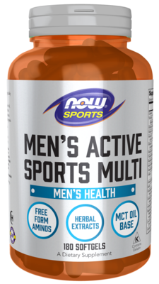 Men's Active Sports Multi 180 Softgels