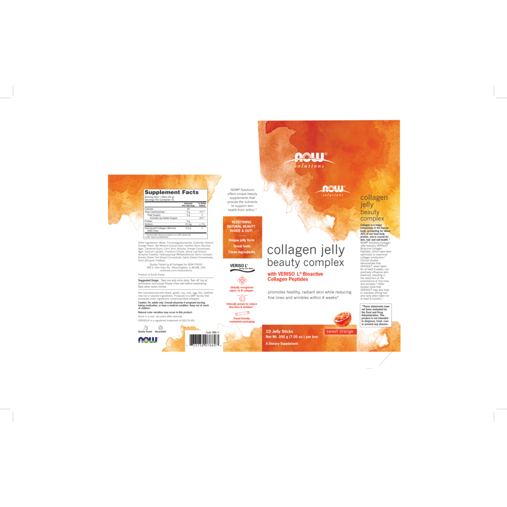 Product image for Collagen Jelly Beauty Complex, Sweet Orange.