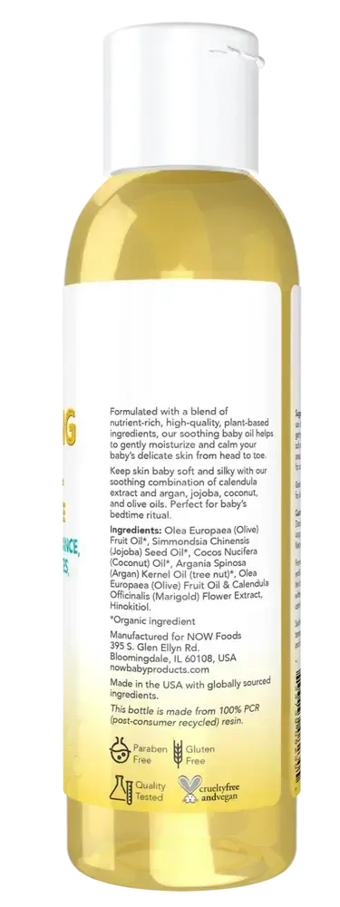 Product image for Soothing Baby Oil, Fragrance Free.