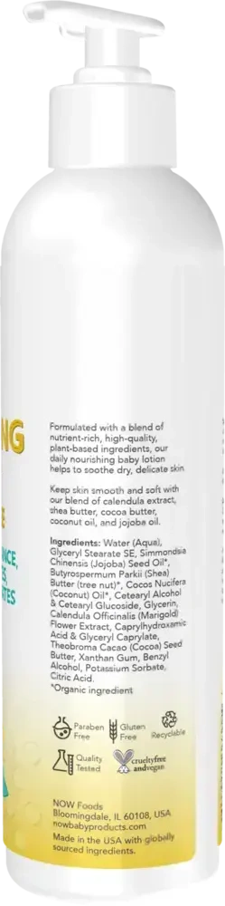 Product image for Nourishing Baby Lotion, Fragrance Free.