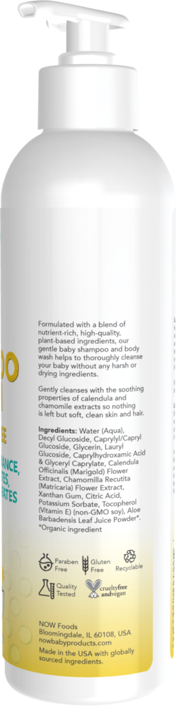 Product image for Gentle Baby Shampoo &amp; Wash, Fragrance Free.