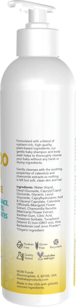 Product image for Gentle Baby Shampoo &amp; Wash, Fragrance Free.