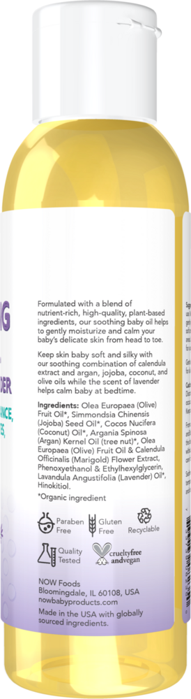 Product image for Soothing Baby Oil, Calming Lavender.