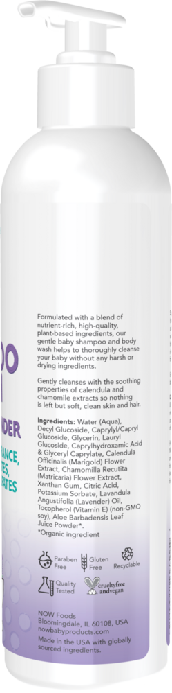Product image for Gentle Baby Shampoo &amp; Wash, Calming Lavender.