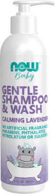 Gentle Baby Shampoo & Wash, Calming Lavender 8 Ounces