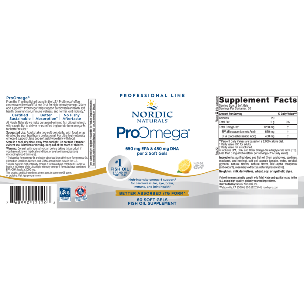 Product image for ProOmega Lemon.