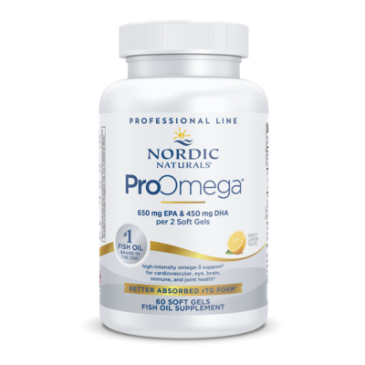 ProOmega Lemon 60 Softgels