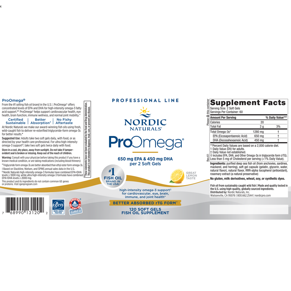 Product image for ProOmega Lemon.