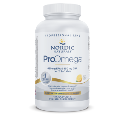 ProOmega Lemon 120 Softgels