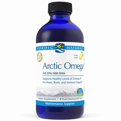 Arctic Omega Lemon Liquid 237 Milliliters