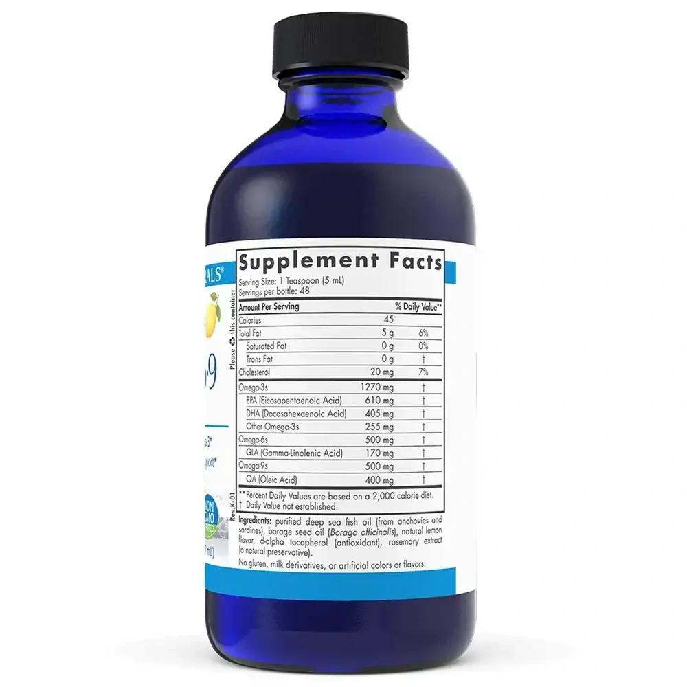 Product image for ProEFA® 3-6-9 EPA + DHA Liquid, Lemon.