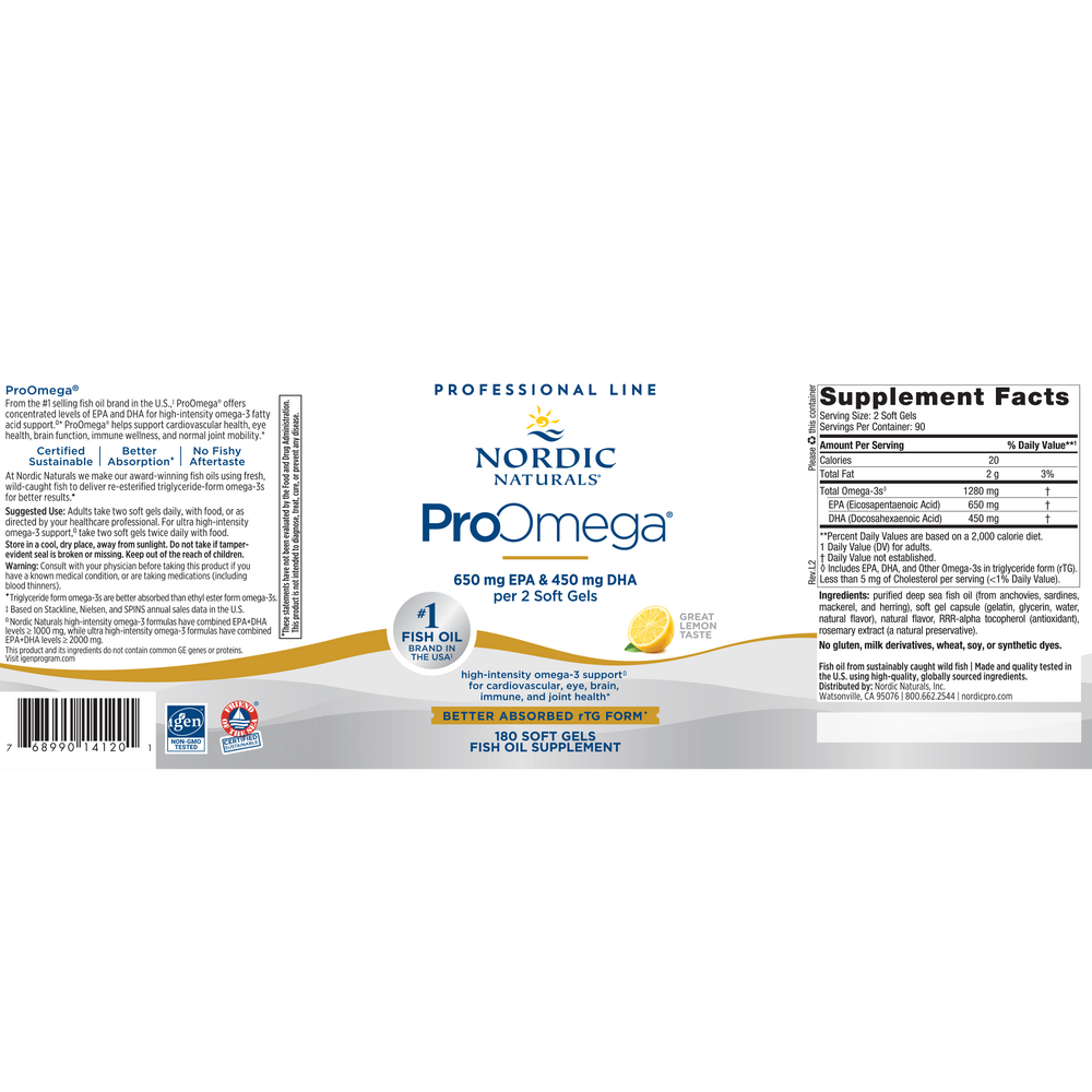Product image for ProOmega Lemon.