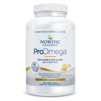 ProOmega Lemon 180 Softgels