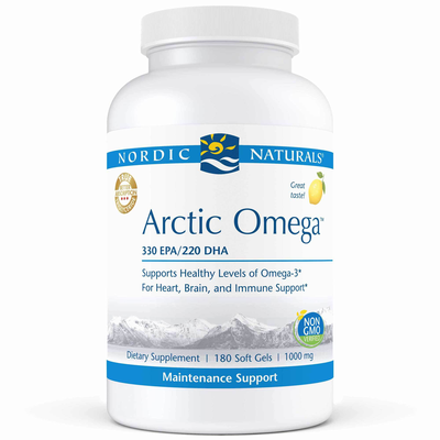 Arctic Omega Lemon 180 Softgels