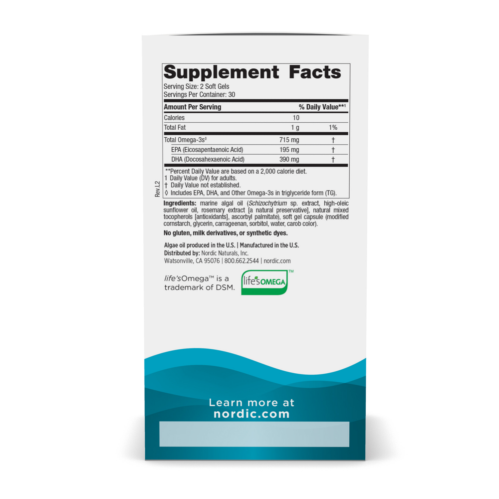 Product image for Algae Omega.