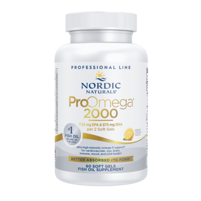 ProOmega® 2000, Softgels, Lemon 60 Softgels ProOmega® 2000, Softgels, Lemon 60 Softgels