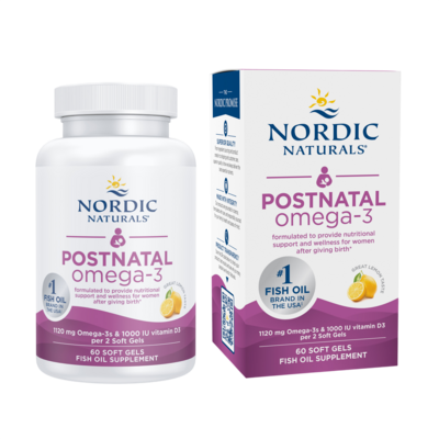 Postnatal Omega-3 60 Softgels Postnatal Omega-3 60 Softgels