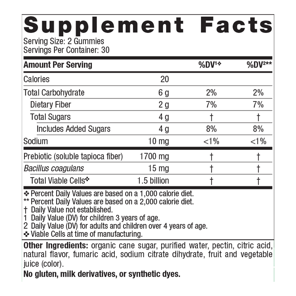 Product image for Kids Nordic Flora™ Probiotic Gummies.