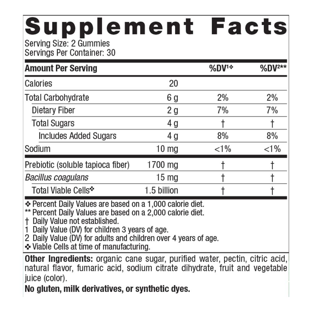 Product image for Kids Nordic Flora™ Probiotic Gummies.